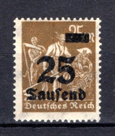 DEUTSCHES REICH Yt. 259 MNH** 1923 - Unused Stamps