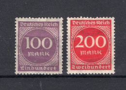 DEUTSCHES REICH Yt. 243/244 MH  - Unused Stamps