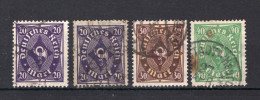 DEUTSCHES REICH Yt. 211A/213° Gestempeld  - Used Stamps