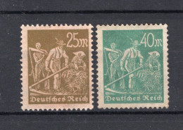 DEUTSCHES REICH Yt. 179/180 (*) Zonder Gom -1 - Unused Stamps