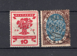 DEUTSCHES REICH Yt. 106/107° Gestempeld -1 - Used Stamps