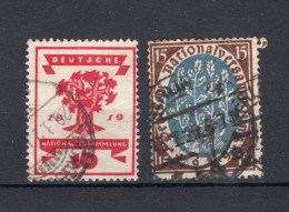 DEUTSCHES REICH Yt. 106/107° Gestempeld  - Used Stamps