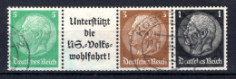 DEUTSCHES REICH Mi. 515-A8.3-513-512° Gestempeld 1939 - Used Stamps