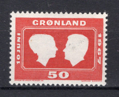 DENEMARKEN-GROENLAND 59 MNH 1967 -2 - Neufs