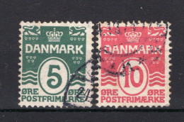 DENEMARKEN Yt. 65/66° Gestempeld 1912 - Used Stamps