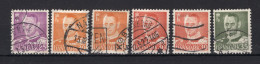 DENEMARKEN Yt. 320A/322° Gestempeld 1948-1953 - Used Stamps