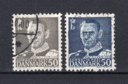 DENEMARKEN Yt. 326/327° Gestempeld 1948-1953 - Oblitérés