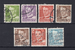 DENEMARKEN Yt. 315/319A° Gestempeld 1948-1953 - Used Stamps