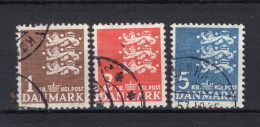 DENEMARKEN Yt. 304/306° Gestempeld 1946 - Used Stamps