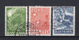 DENEMARKEN Yt. 308/310° Gestempeld 1947 - Used Stamps