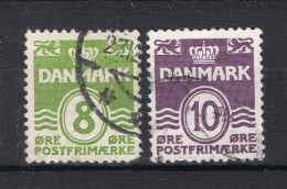 DENEMARKEN Yt. 258/259° Gestempeld 1938-1943 - Usado