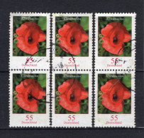 DUITSLAND Yt. 2297° Gestempeld 2005 6 St. -3 - Used Stamps