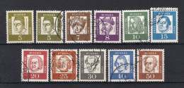 DUITSLAND Yt. 220/229° Gestempeld 1961-1964 - Used Stamps