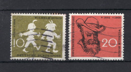 DUITSLAND Yt. 153/154° Gestempeld 1958 - Used Stamps