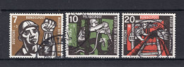 DUITSLAND Yt. 142/144° Gestempeld 1957 - Oblitérés