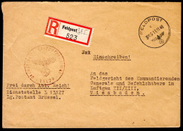 DUITSLAND Feldpost Lg. Postamt Brussel 19-11-1940 - Feldpost 2. Weltkrieg