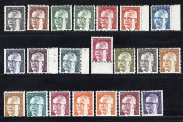 DUITSLAND Yt. 505/517 MNH 1970-1973 - Ongebruikt