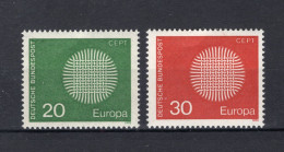 DUITSLAND Yt. 483/484 MH 1970 - Ungebraucht