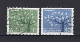 DUITSLAND Yt. 255/256° Gestempeld 1962 - Used Stamps