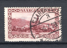 SAAR Yt. S22° Gestempeld Dienstzegel 1927-1934  - Servizio