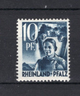 FRANSE ZONE RHEINLAND-PHALZ Yt. FRP3 MH 1947-1948 - Sonstige & Ohne Zuordnung