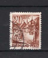 FRANSE ZONE RHEINLAND-PHALZ Yt. FRP26° Gestempeld 1948 - Otros & Sin Clasificación