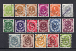 DUITSLAND Yt. 9/24° Gestempeld 1951-1952 - Used Stamps