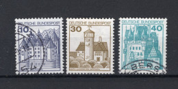 DUITSLAND Yt. 762/764° Gestempeld 1977 - Used Stamps