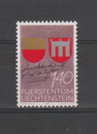 Liechtenstein 1987 Acquisition Vaduz County 275 Years ** MNH - Nuevos