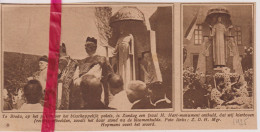 Breda - Onthulling H. Hart Monument - Orig. Knipsel Coupure Tijdschrift Magazine - 1925 - Unclassified