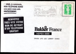 FRANKRIJK Yt. 3005 Brief 1996 - Lettres & Documents