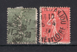 FRANKRIJK Yt. 198/199° Gestempeld 1924-1932 - Oblitérés