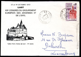 FRANKRIJK Yt. 1763 FDC Xxe Congres Du Groupement Européen 1973 - Lettres & Documents