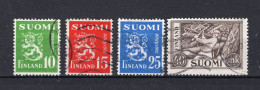 FINLAND Yt. 384/387° Gestempeld 1952 - Usati