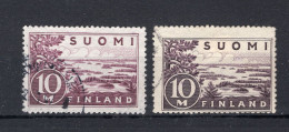 FINLAND Yt. 154/154a° Gestempeld 1930-1932 - Gebraucht