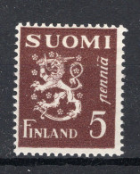 FINLAND Yt. 141 MH 1930-1932 - Ungebraucht