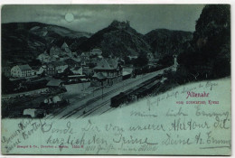 AK Altenahr Bahnhof Vom Schwarzen Kreuz 1899 Gebraucht #PM220 - Sonstige & Ohne Zuordnung