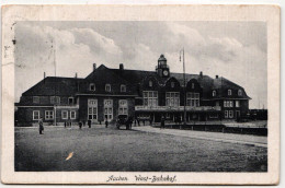 AK Aachen West - Bahnhof 1921 Gebraucht #PM222 - Sonstige & Ohne Zuordnung