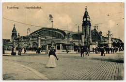AK Hamburg Hauptbahnhof Gebraucht #PM301 - Other & Unclassified