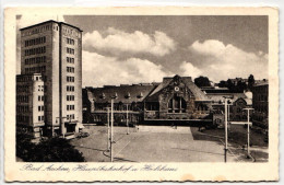 AK Bad Aachen Hauptbahnhof U. Hochhaus 1933 Gebraucht #PM277 - Other & Unclassified