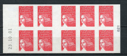 FRANCE CARNET 3419/C2 LUQUET  COIN DATE - Modernos : 1959-…