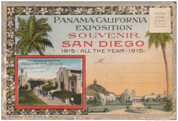 ETATS UNIS PANAMA CALIFORNIA SAN DIEGO EXPOSITION 1915 - San Diego