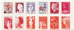 FRANCE NEUF-TàVP-Carnet Adhésif Les Visages De La 5è République N° 1518 De 2008-cote Yvert 40.00 - Unused Stamps