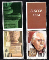 Malta, 1994, Michel 926 - 927, MNH, Europa, Stamps + Vignette - Malte