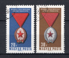 HONGARIJE Yt. 1815/1816° Gestempeld 1966 - Oblitérés