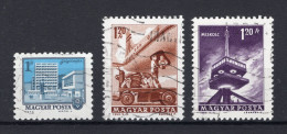 HONGARIJE Yt. 1563B/1565° Gestempeld 1963-1972 - Oblitérés