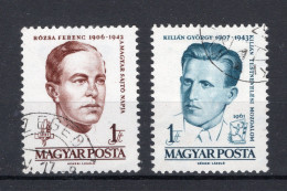 HONGARIJE Yt. 1411/1412° Gestempeld 1961 - Used Stamps