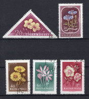 HONGARIJE Yt. 1249/1253° Gestempeld 1958 - Used Stamps