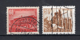 HONGARIJE Yt. 1008/1008A° Gestempeld 1951-1952 - Usado