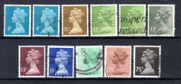 GROOT BRITTANIE Yt. 900/908° Gestempeld 1979-1980 - Used Stamps